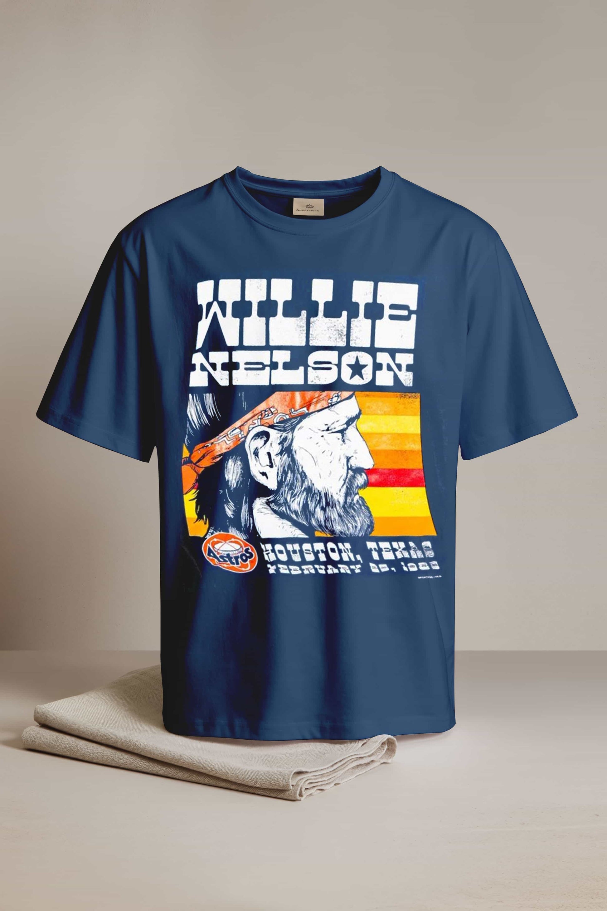 Willie Nelson Houston Texas February 1985 Shirt2