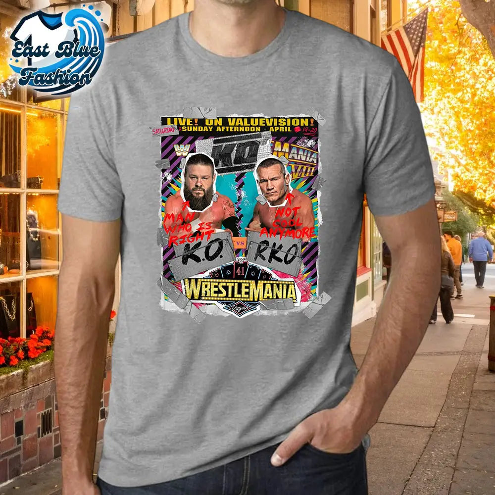 Wrestling Winners Ko Man Who Is Right And Rko Not Cool Anymore T-Shirt2