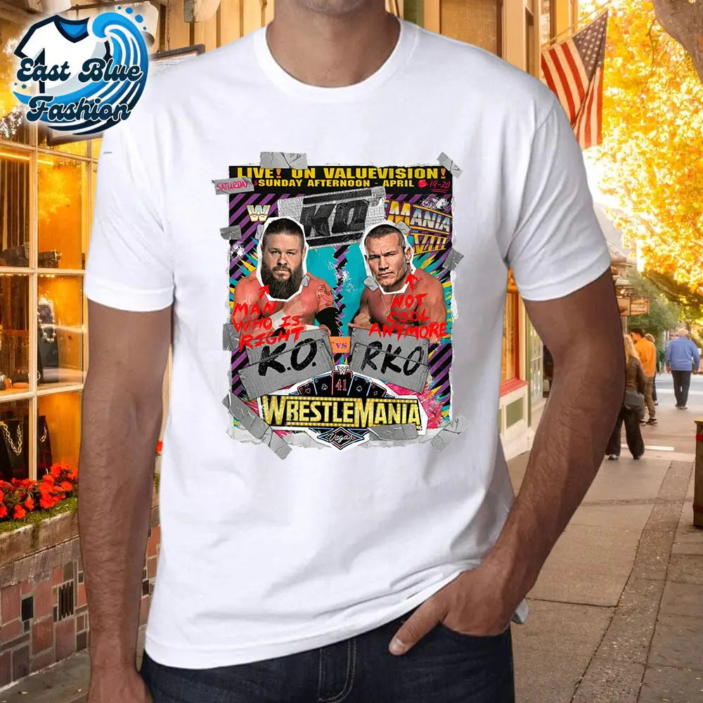 Wrestling Winners Ko Man Who Is Right And Rko Not Cool Anymore T-Shirt1