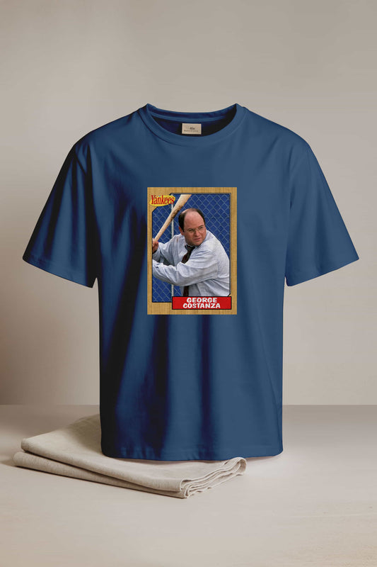 Yankees Costanza Baseball Card Shirt