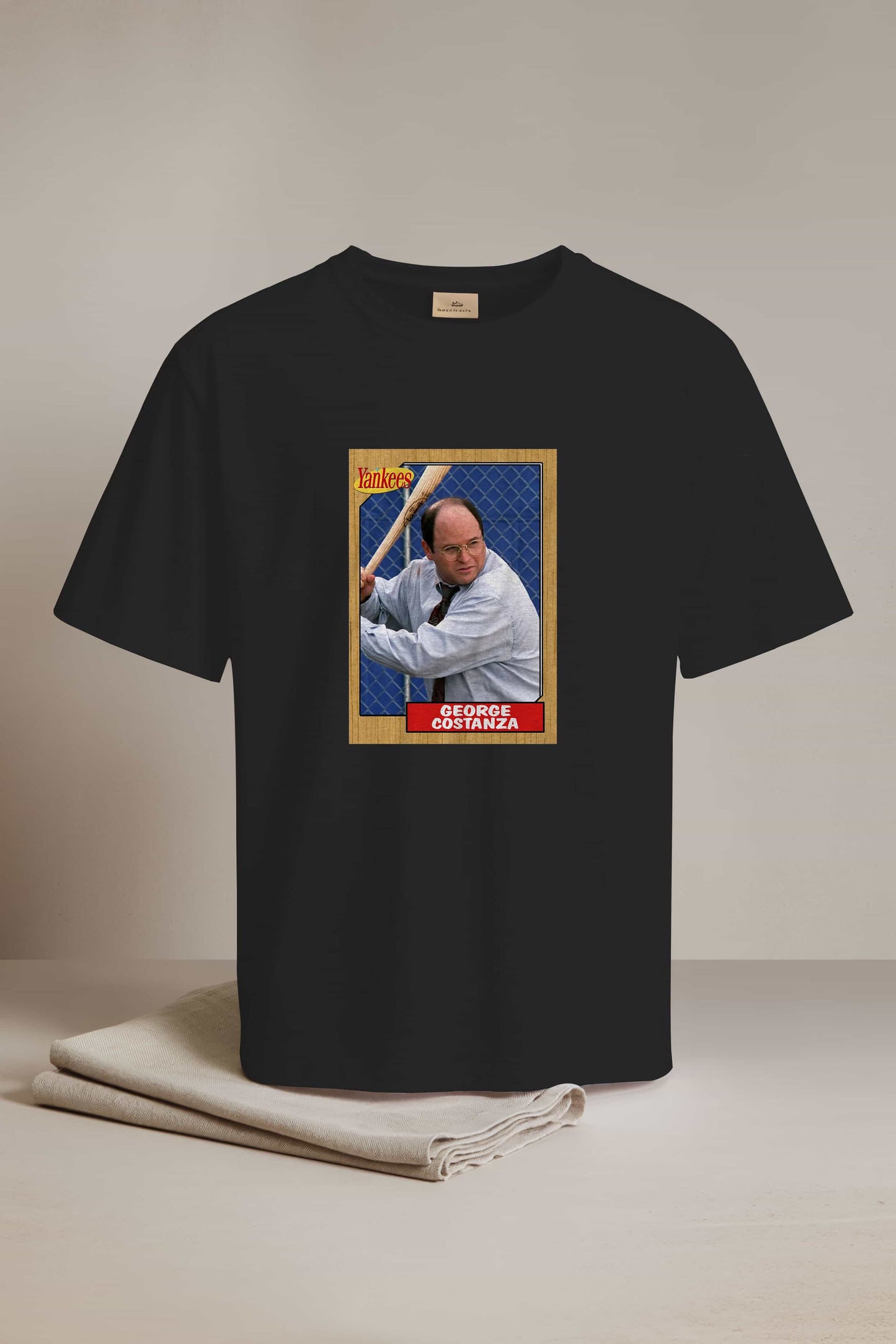 Yankees Costanza Baseball Card Shirt2