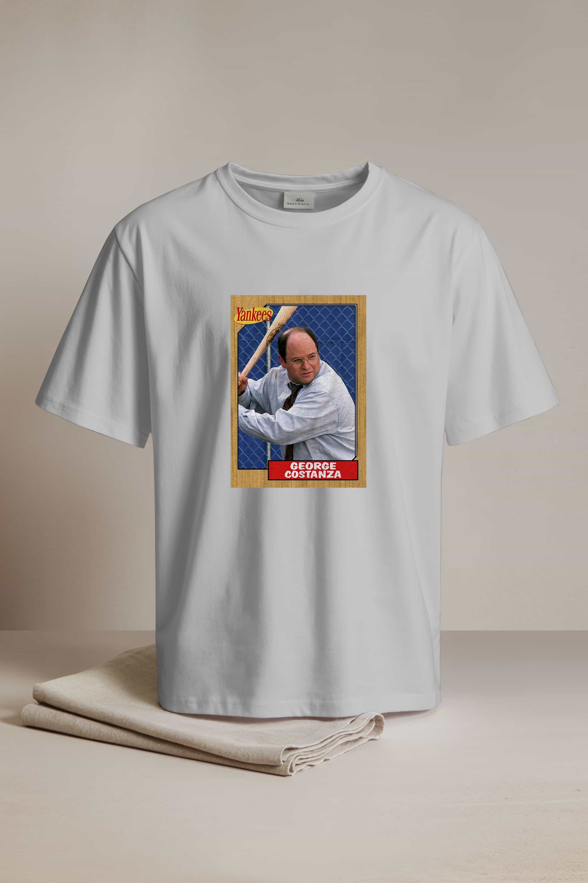 Yankees Costanza Baseball Card Shirt3